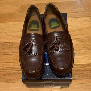 Nunn Bush Dark Brown Tassel Loafers